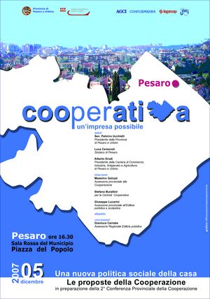 cooperativa Pesaro manifesto