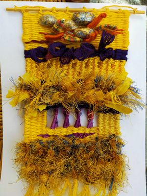 Fiber Art  arte tessile  di Nietta Condemi de Felice