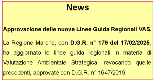 OK news approvazione nuove LLGG VAS 2025