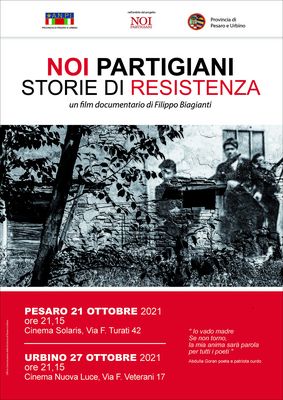 21 e 27 ottobre Noi Partigiani